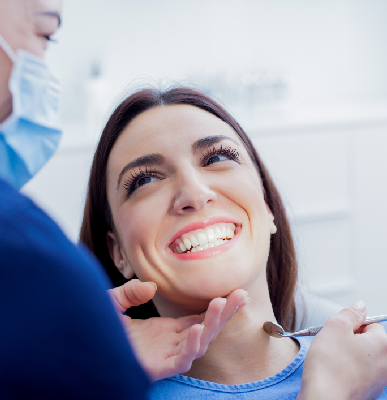 Child receiving gentle care at a family dentist in Bradford